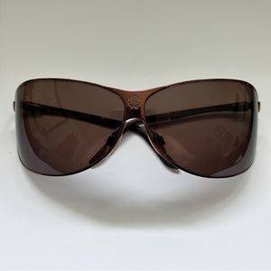 Roberto Cavalli Anfione Metallic Bronze Sunglasses EUC